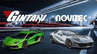 REV BATTLE Aventador SVJ Gintani vs 812 Superfast Novitec [upl. by Honna]