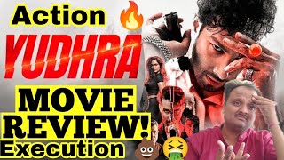 Yudhra Film Review  Siddhant Chaturvedi  Raghav Juyal  Malavika Mohanan [upl. by Hoang]