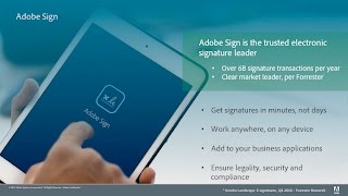 Adobe Sign Mobile App for IOS  Iphone Ipad [upl. by Randolf]