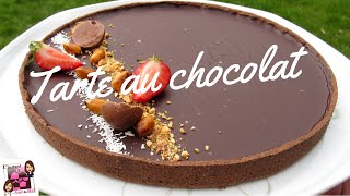 🍫RECETTE TARTE AU CHOCOLAT FACILE  LINSTANT CARAMEL [upl. by Casimire]