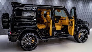 2023 Black Mercedes AMG G63 Brabus G800  Savage Luxury SUV in Detail [upl. by Lorianna]