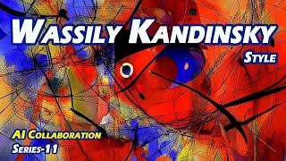 Kandinsky Art Gallery Web Gallery AI Works Abstract Painting [upl. by Seymour]