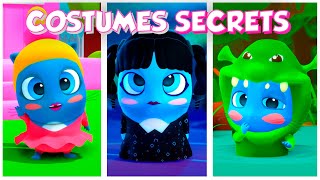 🎭 Costumes Party on Bubbles of Secrets 🤭 Compilation of Best Songs I Covers by The Moonies Official [upl. by Bartholomew496]