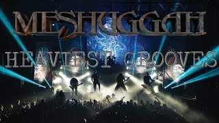 22 OF THE HEAVIEST GROOVES BY MESHUGGAH [upl. by Dav]