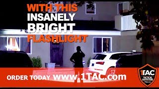 TC1200 Tactical Flashlight TV Commercial Spot [upl. by Iraj]