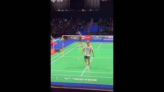 LOH KEAN YEW AT DENMARK OPEN loh badminton fyp [upl. by Candie]