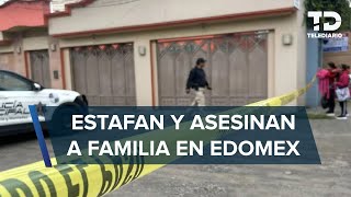 Familia de CdMx es asesinada y sus cuerpos son abandonados en Metepec [upl. by Oretos]