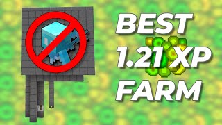 NEW BEST 121 XP Farm No Allay in Minecraft Bedrock  MCPE  PS4  XBOX [upl. by Cul130]