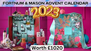 Fortnum amp Mason 2023 Advent Calendar Reveal [upl. by Wobniar631]