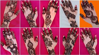 Simple Mehndi Design  Back Hand Mehndi Design  Eid Special Mehndi Design 2024 [upl. by Clintock]