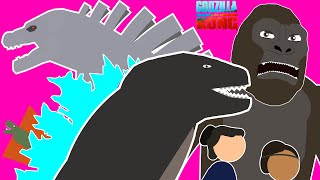 ♪ GODZILLA VS KONG THE MUSICAL BUT IN PIVOT  Animated Song LHUGUENY [upl. by Otreblaug]