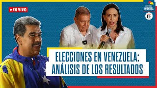 En vivo  ¿Que pasó en Venezuela análisis de la victoria de Nicolás Maduro  El Espectador [upl. by Heinrich]