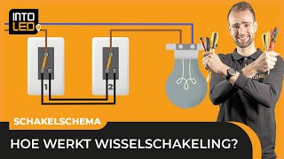 Meerdere SCHAKELAARS koppelen op je VERLICHTING  Wisselschakeling uitgelegd [upl. by Soinski]