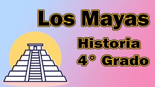 Cultura Maya 4 GRADO  PRIMARIA HISTORIA [upl. by Ahsiat]