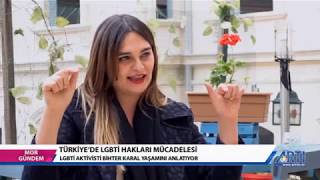 Mor Gündem  Hilal Yağız quotLGBTİ hakları ve mücadelesiquot 18 Ekim 2019 [upl. by Mayyahk]