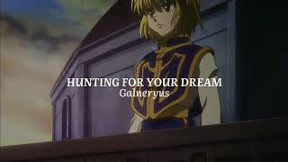 Hunting For Your Dream • Galneryus 「Hunter x Hunter  Ending 2 」Sub Español AMV [upl. by Boy]