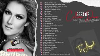 Best of Celine Dion  Greatest quotFrench vs Englishquot songs of All Time [upl. by Aicercal822]