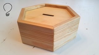 How to Make a Simple Money Box [upl. by Manly297]