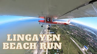 Quick Flight to Lingayen Pangasinan  Beach time with Kyle [upl. by Asilanna728]