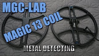 Metal Detecting Magic 13 Inch Coil Review  Teknetics G2 [upl. by Ayel]