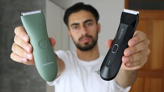 MANSCAPED 40 vs Meridian Grooming Honest Review [upl. by Yadsnil77]