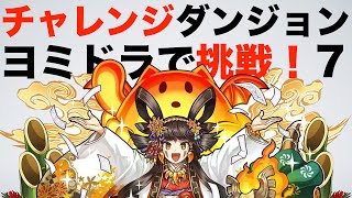 【パズドラ】チャレンジダンジョン７（年末年始イベント）ヨミドラで挑戦！ [upl. by Manus]