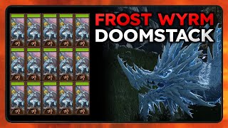 Kislev Frost Wyrm Doomstack  Total war Warhammer 3 [upl. by Rosalie]