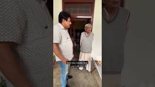 A day with historian irfanhabibAmuprofessor irfan habib trending viral live upsc [upl. by Parnell]