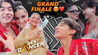 THE GRAND FINALE VLOG 😍❤️  India’s best dancer [upl. by Florette273]