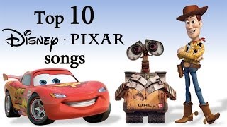 Top 10 DisneyPixar songs Top 10 najlepszych piosenek od DisneyPixar [upl. by Zeph]