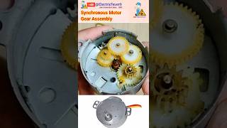 Synchronous Motor Gear assembly demonstration [upl. by Bernarr]