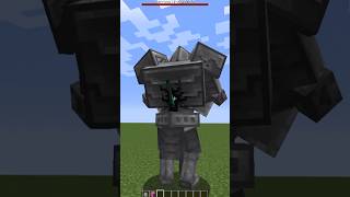 Minecraft Mowzies Boss vs All Iron Golems Battle 😱 shorts [upl. by Alia]