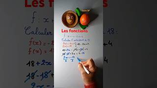 Les fonctions  calculer lantécédent [upl. by Urien]