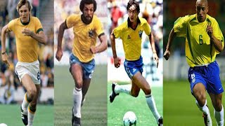 Brazilian Left Backs  Marinho ● Júnior ● Branco ● Roberto Carlos [upl. by Alemac]