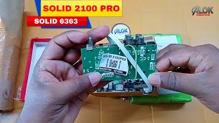 SOLID 2100 PRO  SOLID 6363 NEW DEAD SET TOP BOX REPAIR [upl. by Isleen]