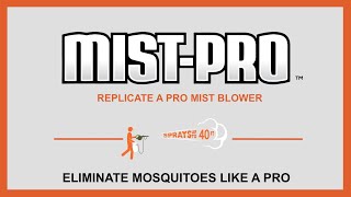 MISTPRO  Replicate A Pro Mist Blower Using Any Leaf Blower amp Tank Sprayer Eliminate Mosquitoes [upl. by Micco]