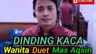 DINDING KACA Karaoke Tanpa Vokal Wanita Cover By Smule [upl. by Machos817]