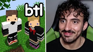 minecraft skyblock e meu irmão açucarado apareceu  ycro e Saiko  Leozin React [upl. by Kcirddahc574]