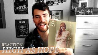 FLORENCE  THE MACHINE  HIGH AS HOPE  ALBUM REACTION  REACCIÓN [upl. by Lleira376]