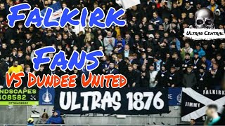 Falkirk Fans Ultras 1876 VS Dundee United [upl. by Johanan]