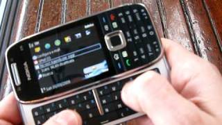 Video recensione Nokia E75 CellulareMagazineit [upl. by Ayerdna]