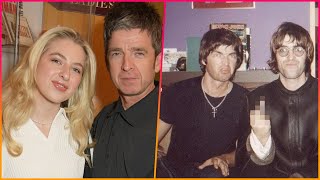 Oasis fan Anais Gallagher leads celebrations for her father Noels reunion with brother Liam as she [upl. by Novaat961]