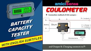 How to check Realtime Battery Percent with amicisense True Battery Capacity Indicator Coulometer [upl. by Celesta818]