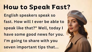 How fast can you speak English Speak Fluently [upl. by Siroval997]