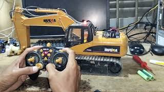 Excavator 1551  Repair excavator 1551 Remote control excavator 1551 rchuina [upl. by Nodnorb]