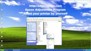 Reset Epson XP850 by Adjustment Program [upl. by Eedissac]