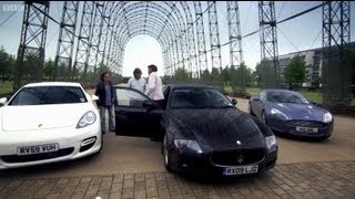 Four Door Supercars  Top Gear  Series 15  BBC [upl. by Ohploda]