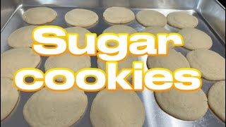 Pastry’s SUGAR COOKIES asmr viralvideo yummycooking cookiesrecipes [upl. by Notrab]