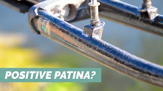 Postive Patina Preserving The Rust On An Old Bicycle [upl. by Hyacinth793]