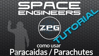 Space Engineers en español  Tutorial  Como usar el paracaídas  parachutes [upl. by Mollie]